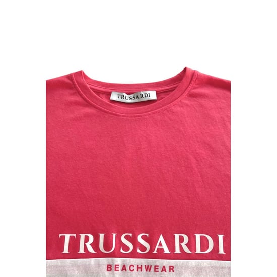 Trussardi Beachwear White Polyester Men T-Shirt - Image 3