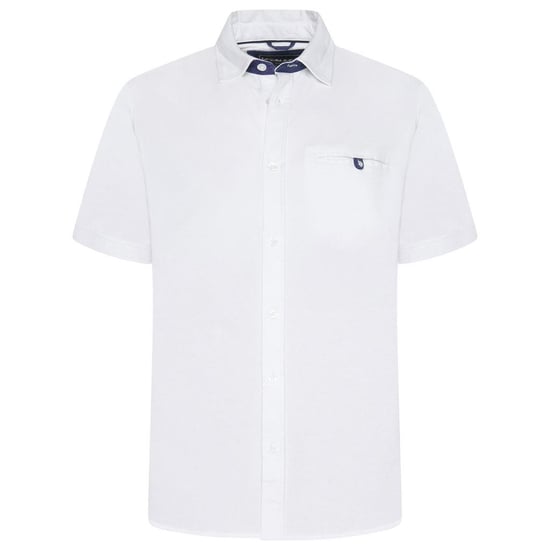Kam Mens Plus Size Stretch Shirt Button Up Short Sleeve - Image 1
