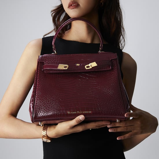 Victoria Hyde women's handbag shoulder bag in dark red - Image 2