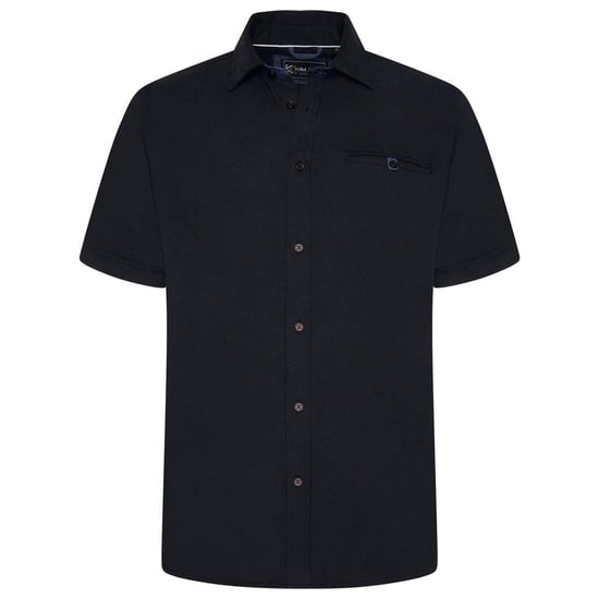 Kam Mens Plus Size Stretch Shirt Button Up Short Sleeve - Image 1