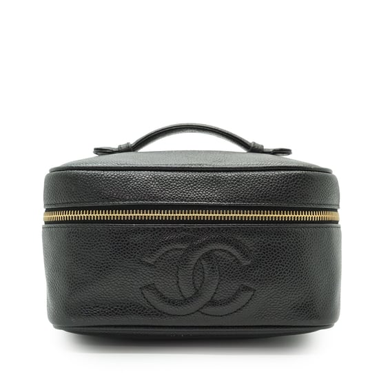 Chanel Vintage leren handtas/kaptafel - Image 1
