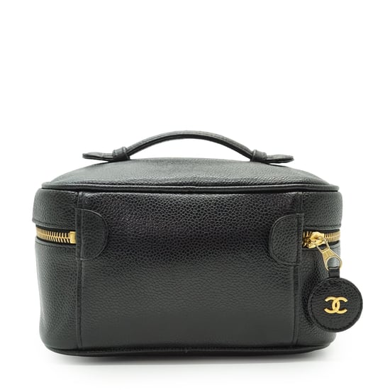 Chanel Vintage leren handtas/kaptafel - Image 2