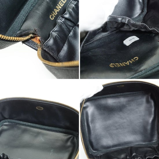 Chanel Vintage leren handtas/kaptafel - Image 3