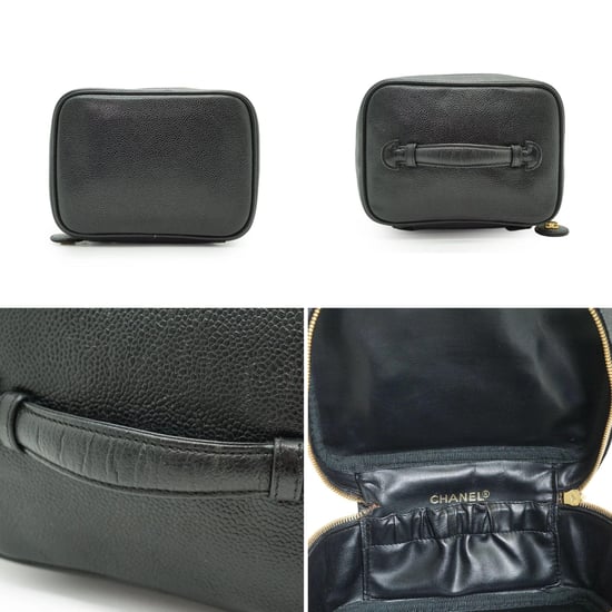 Chanel Vintage leren handtas/kaptafel - Image 4