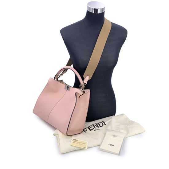 Fendi Läderhandväska Peekaboo X-Lite - Image 2