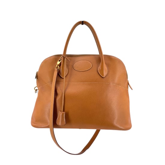 Hermes Vintage leren handtas Bolide - Image 1