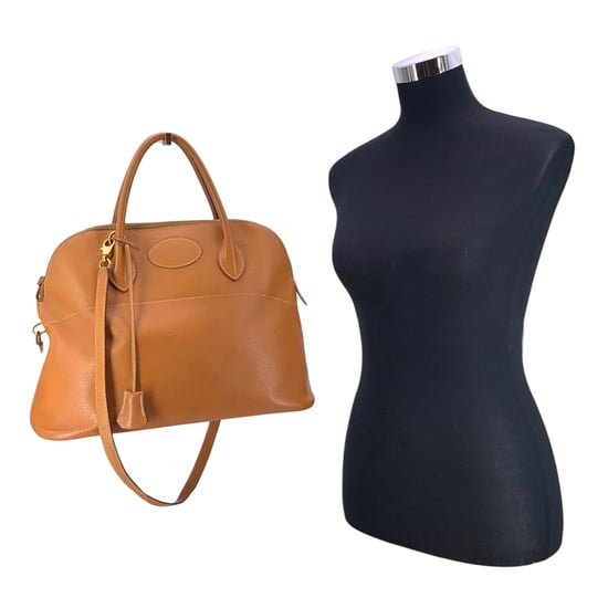 Hermes Vintage leren handtas Bolide - Image 2