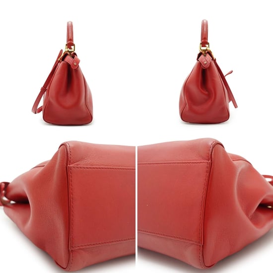Fendi leren handtas Peekaboo - Image 4