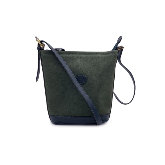 Gucci Vintage Mocka Axelväska Sammankopplande - Image 1