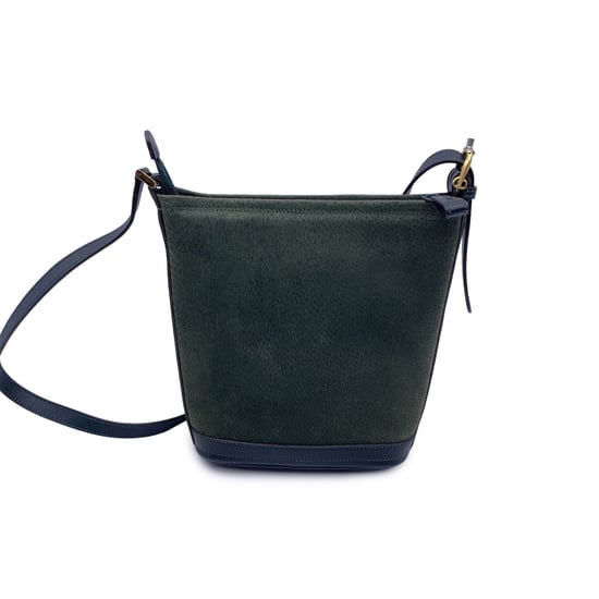 Gucci Vintage Mocka Axelväska Sammankopplande - Image 3