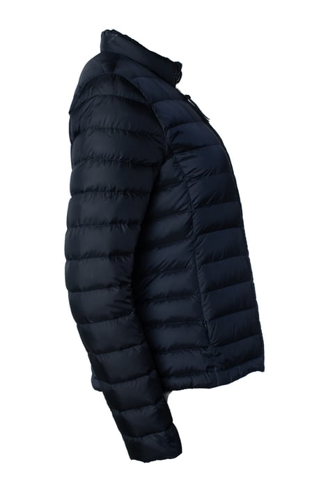 Woolrich, blauwe gewatteerde lichtgewicht jas - Image 3