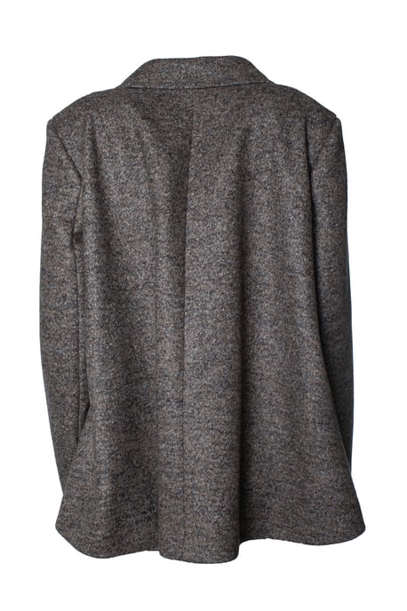 Bottega Veneta, Cape-effect double-breasted blazer - Image 3
