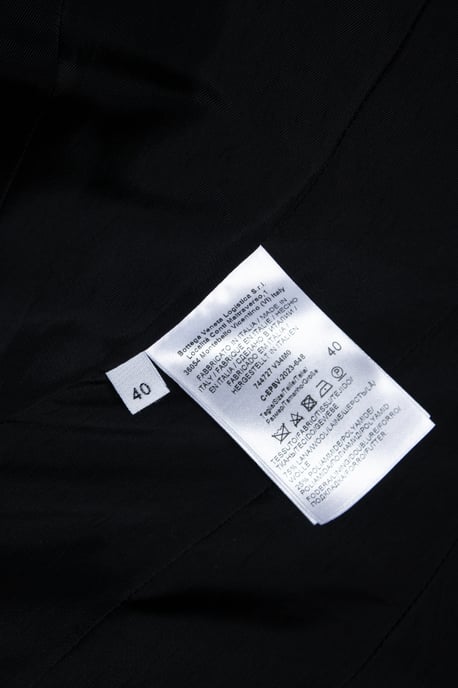 Bottega Veneta, Cape-effect double-breasted blazer - Image 6