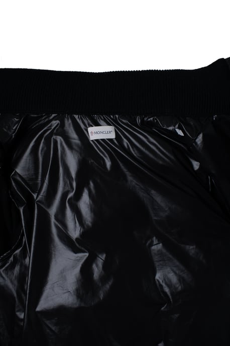 Moncler, hybrid vadderad kofta i svart - Image 5