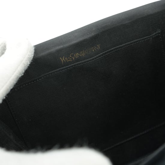Yves Saint Laurent Vintage Velours Schoudertas Avondtas - Image 6