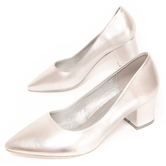 Montevita Salclasic2 schoen met hak, zilverkleurig - Image 1