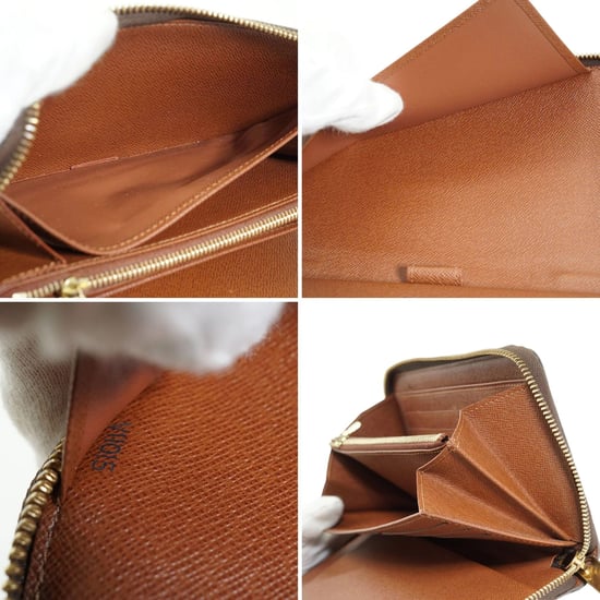 Louis Vuitton stoffen portemonnee Zippy - Image 6