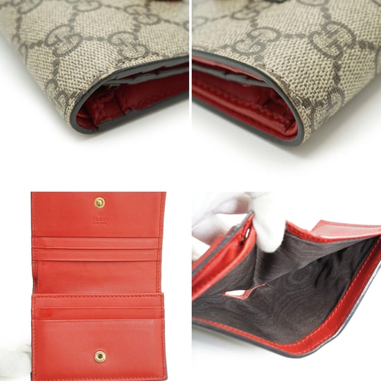 Gucci Tygplånbok Körsbär - Image 4