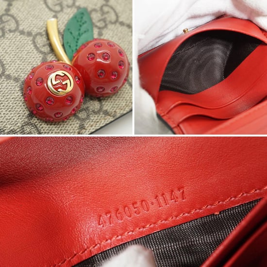 Gucci Tygplånbok Körsbär - Image 6
