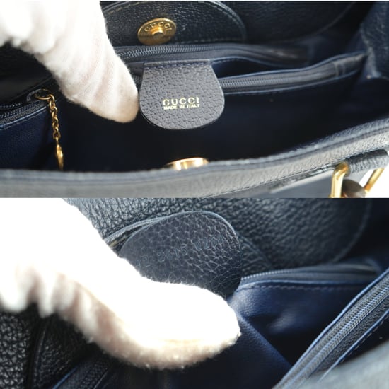 Gucci Vintage Suède Tote Bag Diana Bamboo - Image 6
