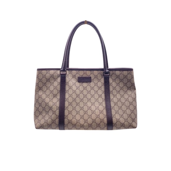 Gucci stoffen draagtas met monogram - Image 1