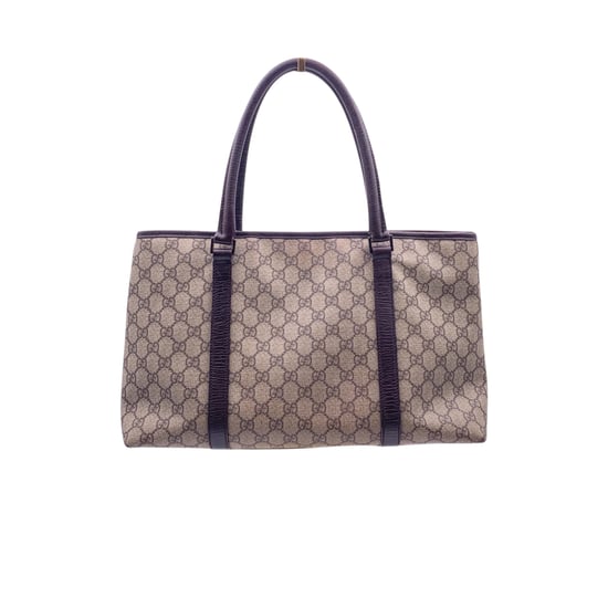 Gucci stoffen draagtas met monogram - Image 3