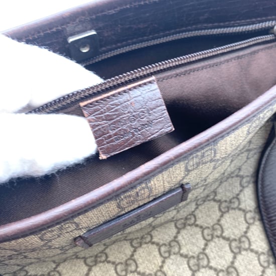 Gucci stoffen draagtas met monogram - Image 6
