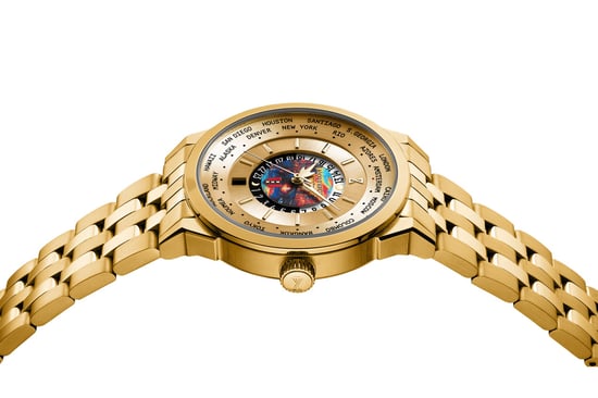 Jacob Zech Klocka Amsterdam City Guld - Image 2