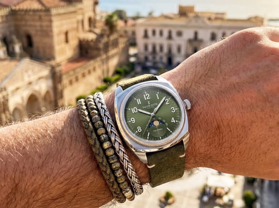Jacob Zech Horloge Palermo Silver - Image 5