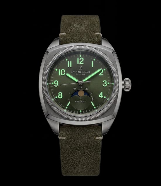 Jacob Zech Horloge Palermo Silver - Image 6