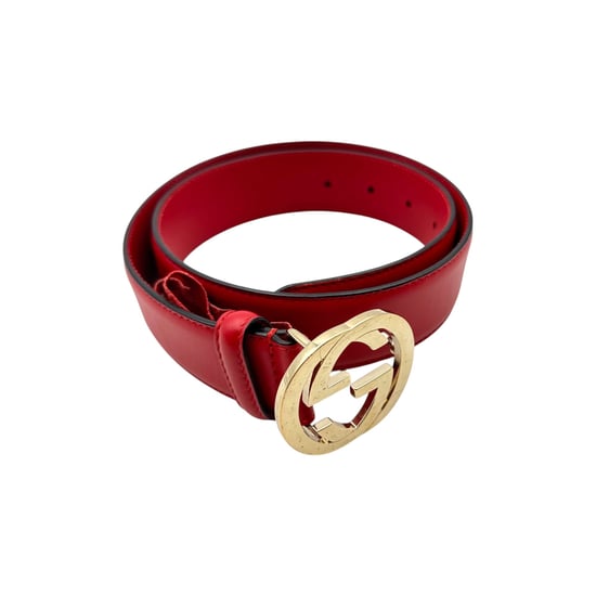 Gucci Läderbälte med Spänne - Image 1