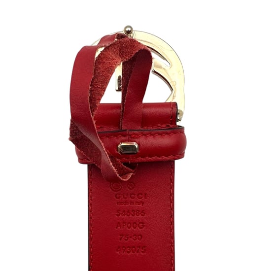 Gucci Läderbälte med Spänne - Image 4