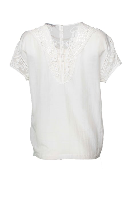 Paul & Joe, lace embroidered top - Image 3