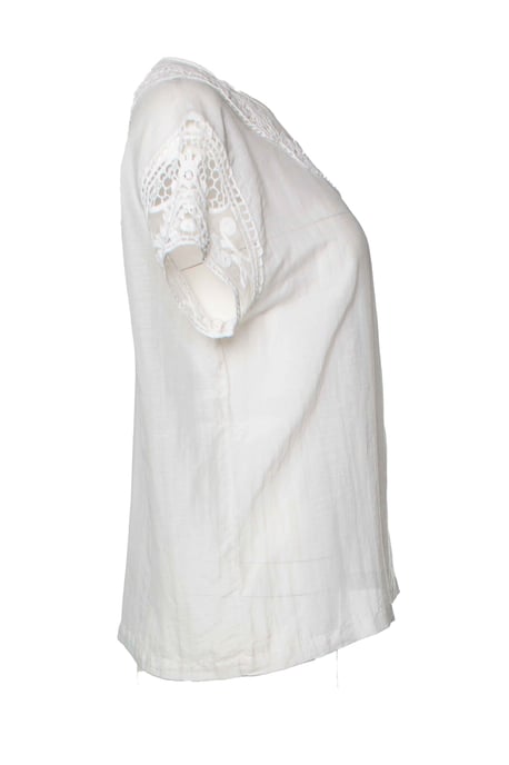 Paul & Joe, lace embroidered top - Image 4