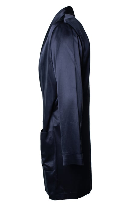 Saint Laurent, blå sidenkimono 2022 - Image 2