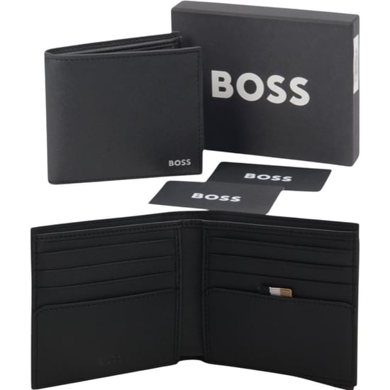 Hugo Boss Mens Leather Wallet Zair_8cc Bifold Credit Cardholder - Image 1