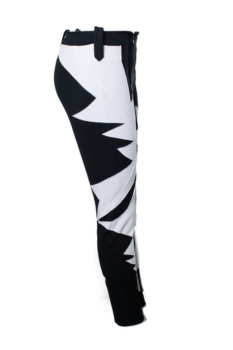 Givenchy, svarta och vita leggings - Image 2