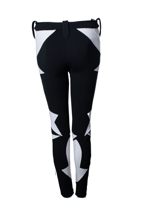 Givenchy, svarta och vita leggings - Image 3