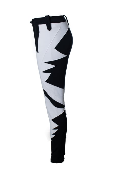 Givenchy, svarta och vita leggings - Image 4