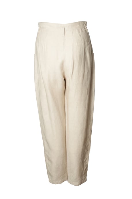 IRO, beige MIRA pantalon met diepe zakken - Image 3