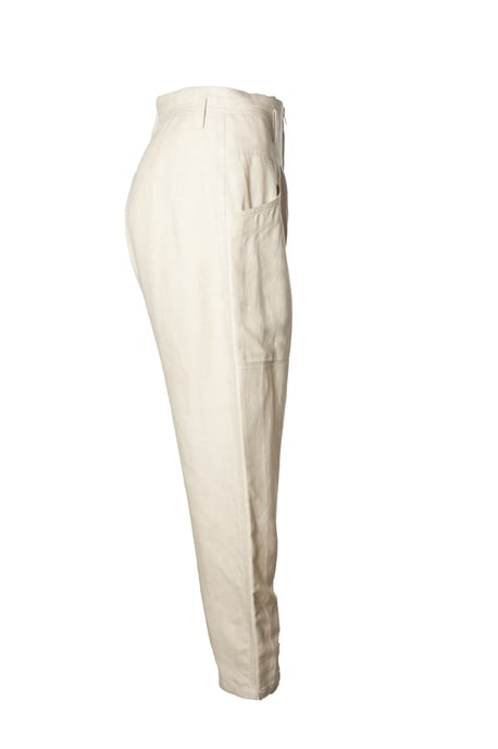 IRO, beige MIRA pantalon met diepe zakken - Image 4