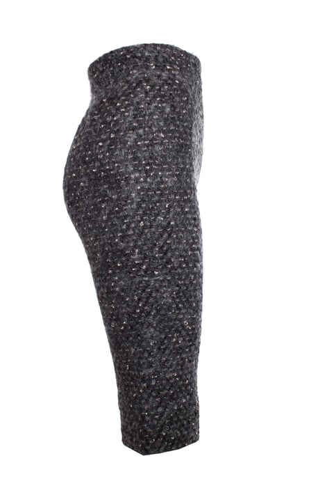 Dolce & Gabbana, grå knäbyxor i ull. - Image 2
