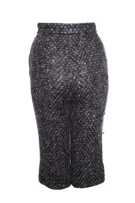 Dolce & Gabbana, grå knäbyxor i ull. - Image 3