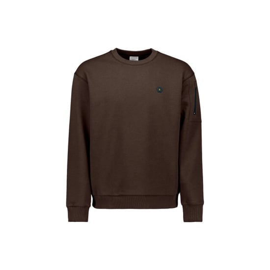 No Excess Heren sweater 33130857 042 dark brown - Image 1
