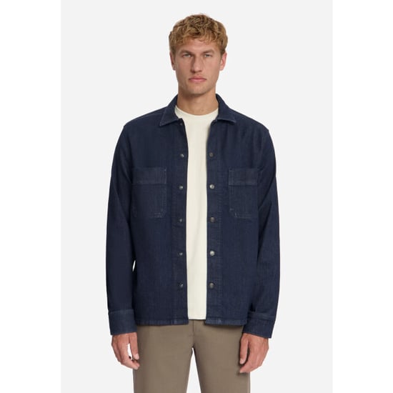 No Excess Heren overshirt 33590845 228 rinse denim - Image 1