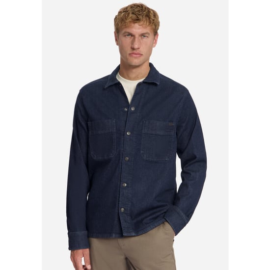 No Excess Heren overshirt 33590845 228 rinse denim - Image 4
