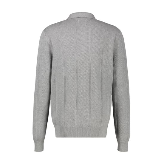 Lerros Heren polo 2685230 259 platinum grey melange - Image 3