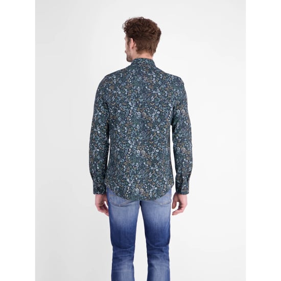 Lerros Heren overhemd 2681380 448 storm blue - Image 2