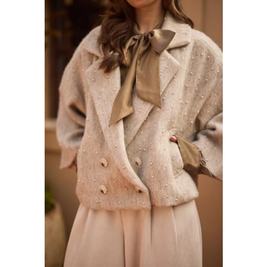 Nukus Nkf13095 389 danique jacket offwhite/taupe - Image 1