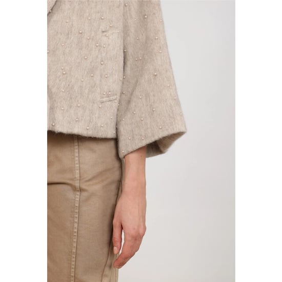 Nukus Nkf13095 389 danique jacket offwhite/taupe - Image 5